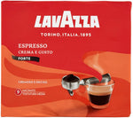 Lavazza Caffè Macinato per Macchina Espresso Crema e Gusto Forte - 5 confezioni da 500 gr [2.5 Kg]