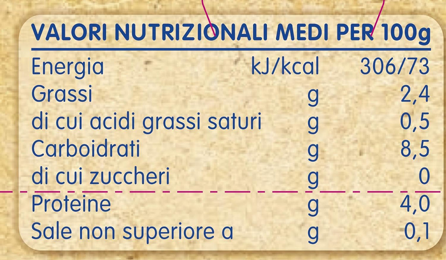 Mellin Omogeneizzato Salmone e Verdure, 24 Vasetti da 80 g