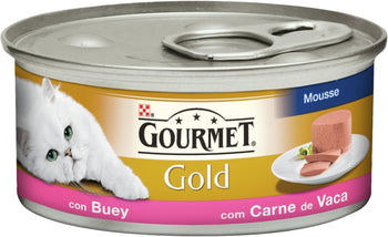Gourmet, Alimento Completo per Gatti con Manzo - 85 gr