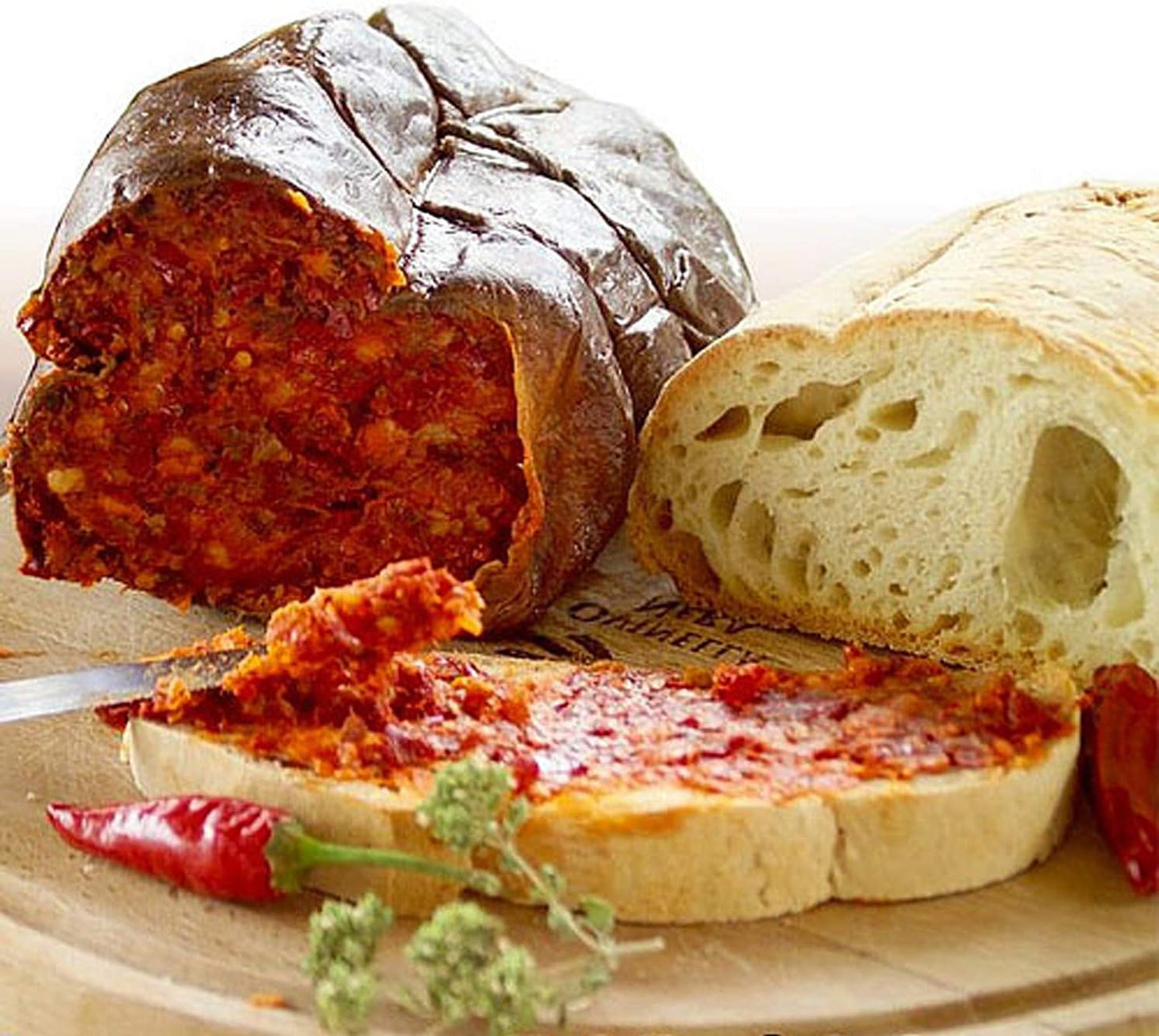 Offerta 3 KG di Nduja Calabrese Salame Piccante di Calabria Salume Spalmabile Nato a Spilinga Senza Conservanti Prodotti Tipici Calabresi