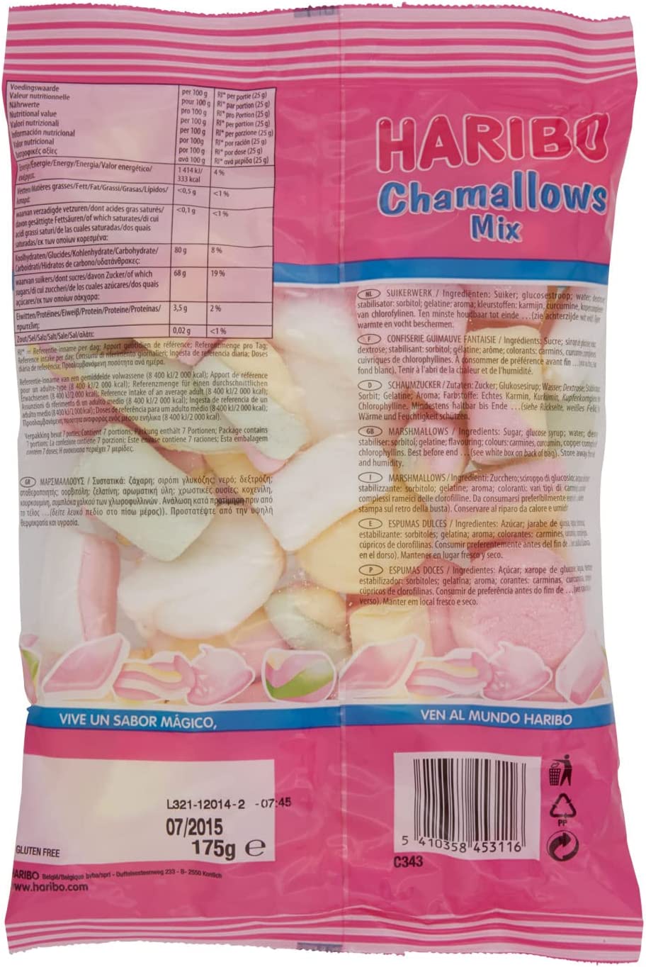 Haribo Chamallow Mix Haribo, 175g