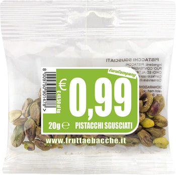 EuroCompany Pistacchi Sgusciati - 20 gr