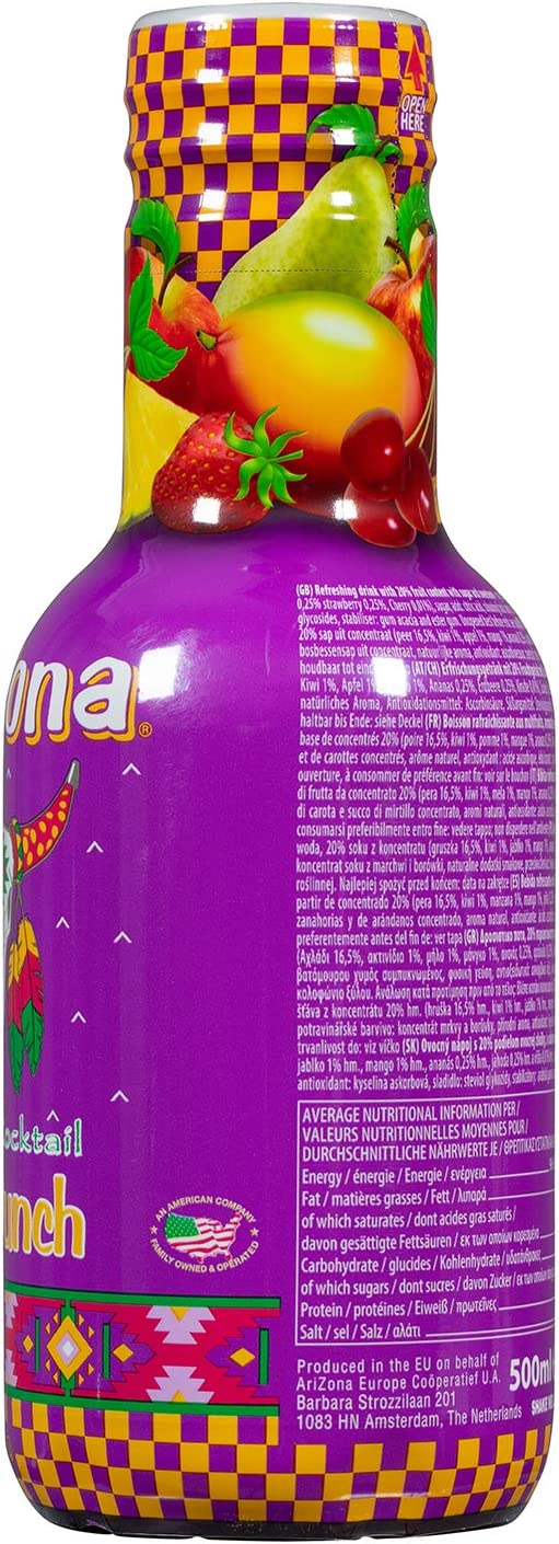 Eurofood Cowboy Fruit Cocktails- Fruit Punch - 500 Gr