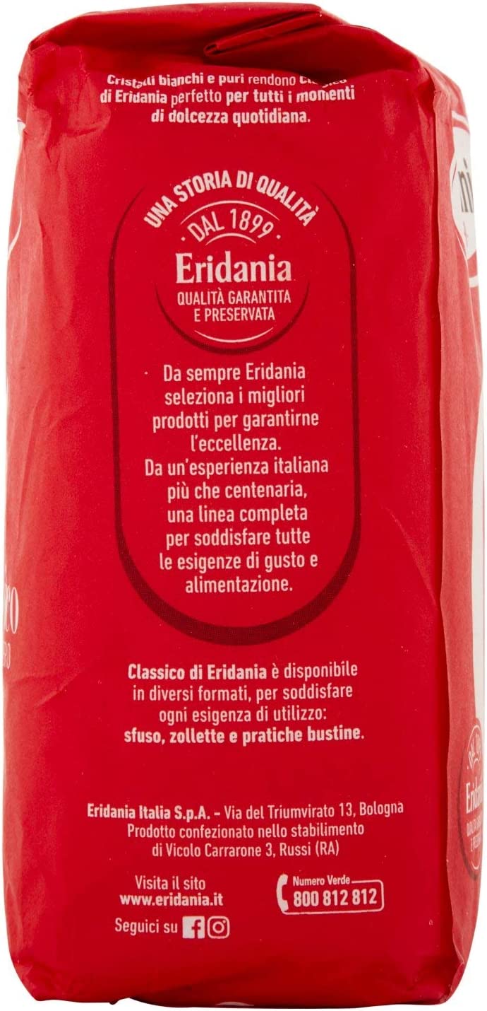 Eridania Zucchero Classico Semolato, 1kg