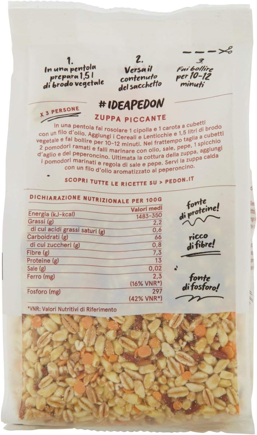 Pedon Cereali e Lenticchie, 250g