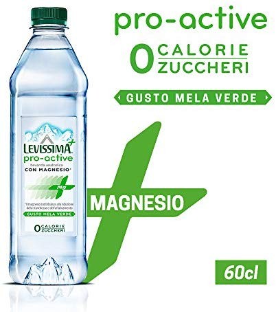 LEVISSIMA+ PRO-ACTIVE, con acqua minerale naturale Levissima e Magnesio 60cl