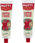 Mutti Doppio Concentrato Salsa di Pomodoro Concentrato Doppio 130gr 129,8 g, Confezione da 2