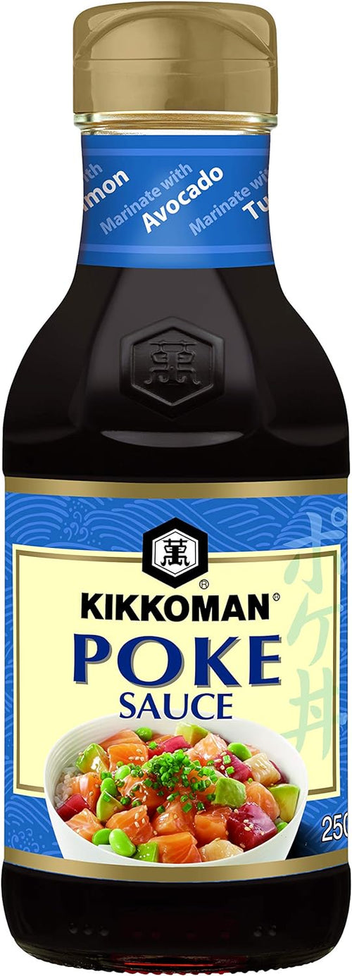 Kikkoman Salsa Poke, color Nero, 250 ml (Confezione da 1)