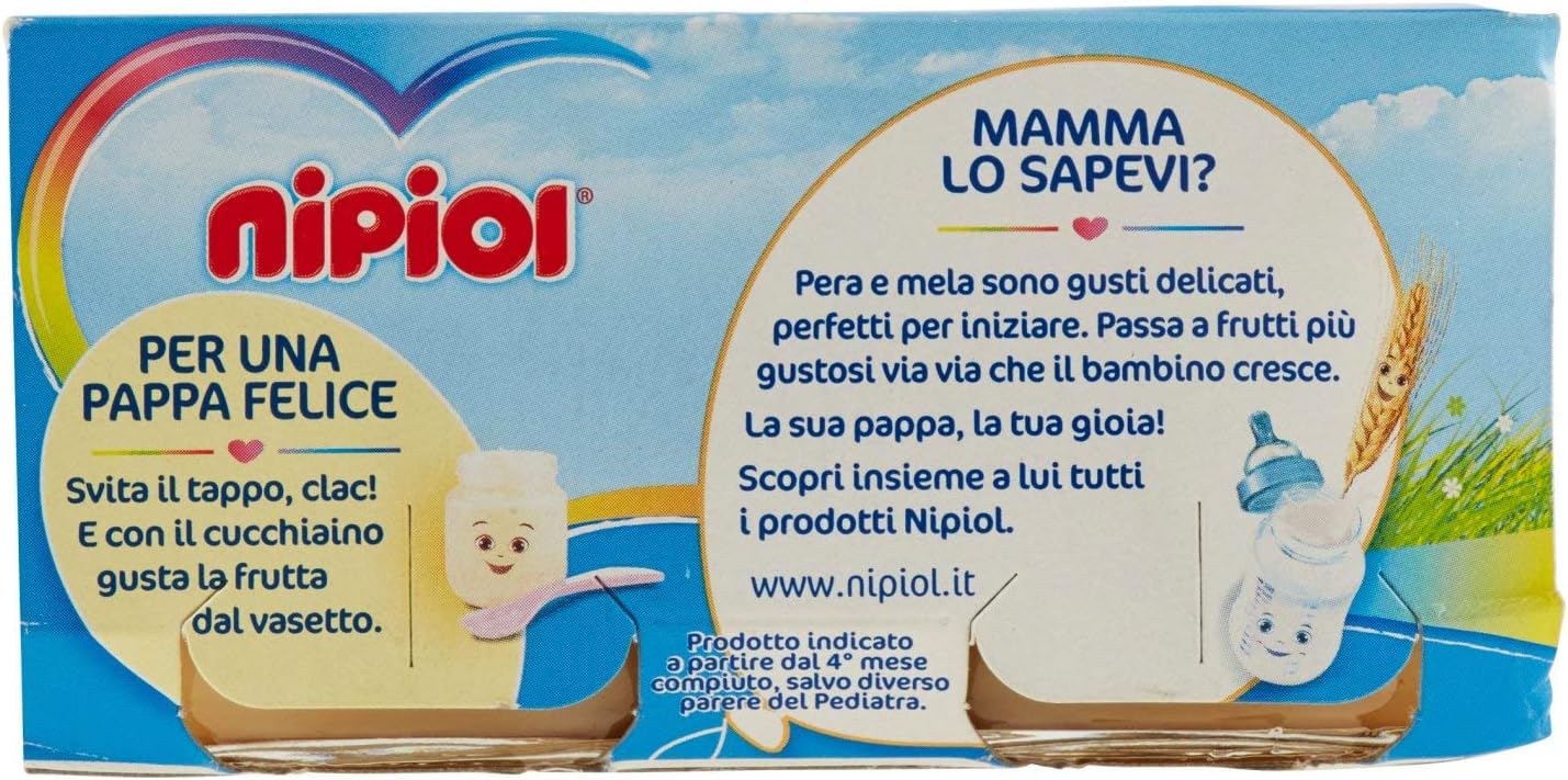 Nipiol Pera Omogeneizzato 2 x 80 g