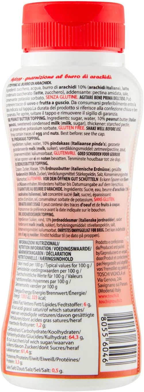 Mytopp Topping Al Burro Di Arachidi, 200g