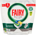 Fairy Tab Lavastoviglie Caps Platinum Plus 25 Pezi, 25pz