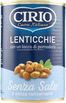 Cirio Lenticchie con un Tocco di Pomodoro, 410g