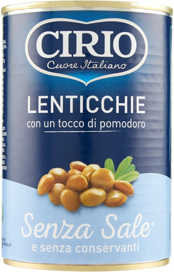 Cirio Lenticchie con un Tocco di Pomodoro, 410g