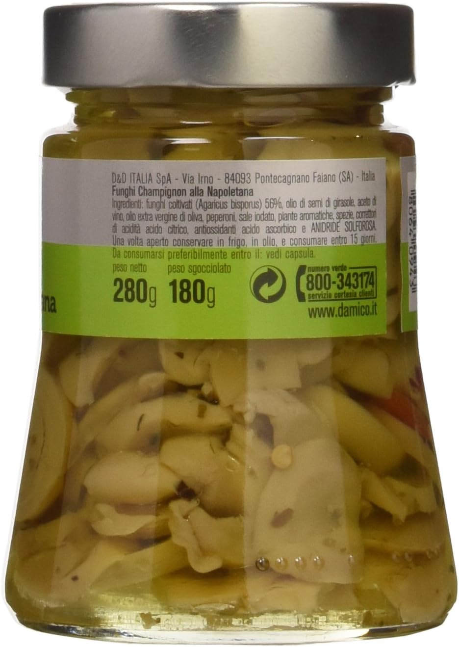 D'Amico Spec.Champignon Napol.Gr.290 - [confezione da 8]