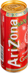 Arizona, Green Tea & Pomegranate, Deliziosa Bevanda al Tè Verde con l'Aggiunta di Melograno, Gusto Dolce e Delicato, Ideale da Gustare in Ogni Momento, Senza Aromi e Coloranti, Lattina da 330 mL