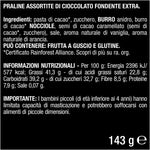 Perugina Nero Selezione Fondente Cioccolatini Assortiti di Cioccolato Fondente Extra Scatola Regalo, 143g