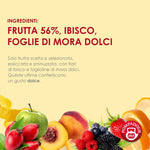 Pompadour, Infuso Frutti Misti, 60 Filtri (3 Confezioni da 20 Filtri), Solo Vera Frutta, 100% Naturale, Senza Lattosio, Glutine e Allergeni, Vegan