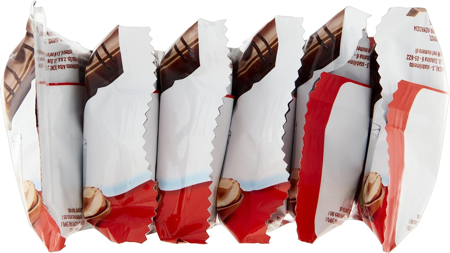 Kinder Bueno, snack al cioccolato, 6 pezzi da 43 gr