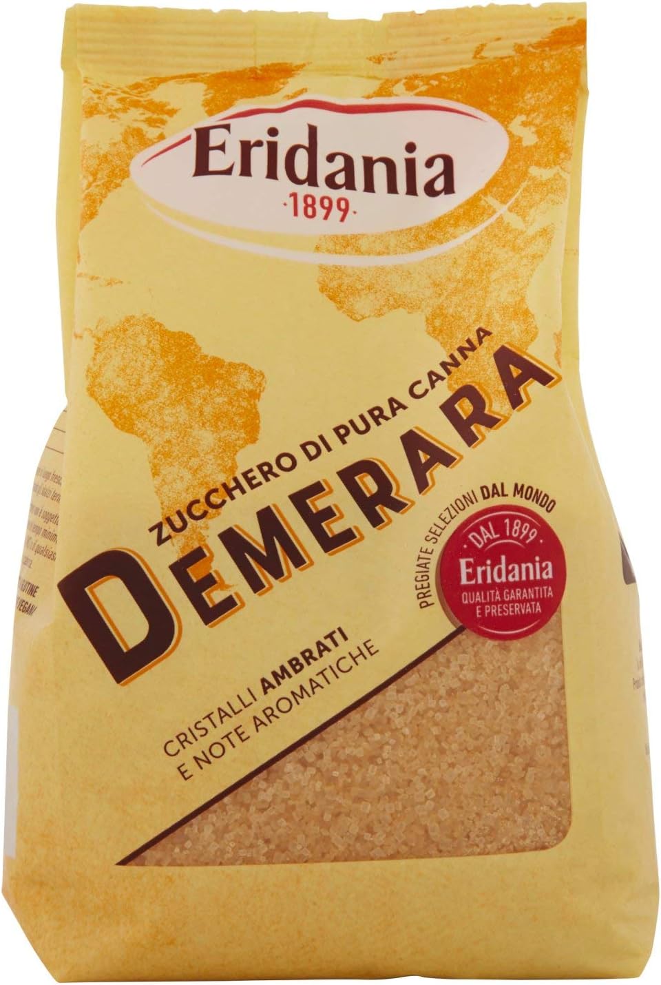 Eridania Zucchero Demerara - 5 pezzi da 500 g [2500 g]