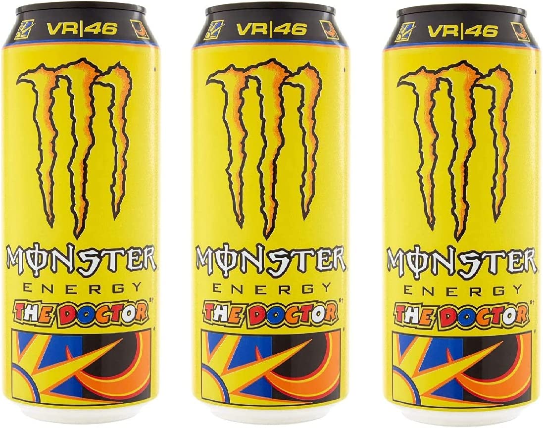 Zeus Party Monster The Doctor Bevanda Energetica Lattina di Valentino Rossi - Lattine da 500 ml (6)