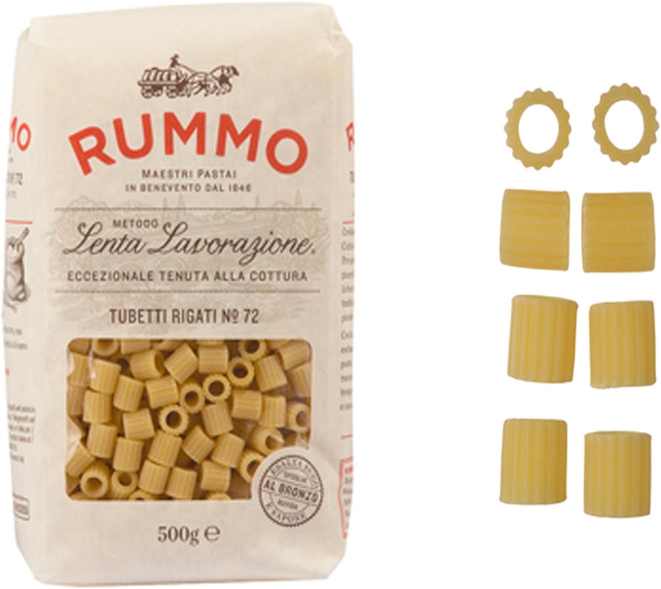 Rummo Tubetti Rigati - 500 gr