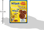 NESQUIK Box Merenda Nesquik Pronto da Bere Latte e Cacao, 14 confezioni contententi 1 Brick da 180ml e 3 frollini Magretti Galbusera da 16g ciascuna