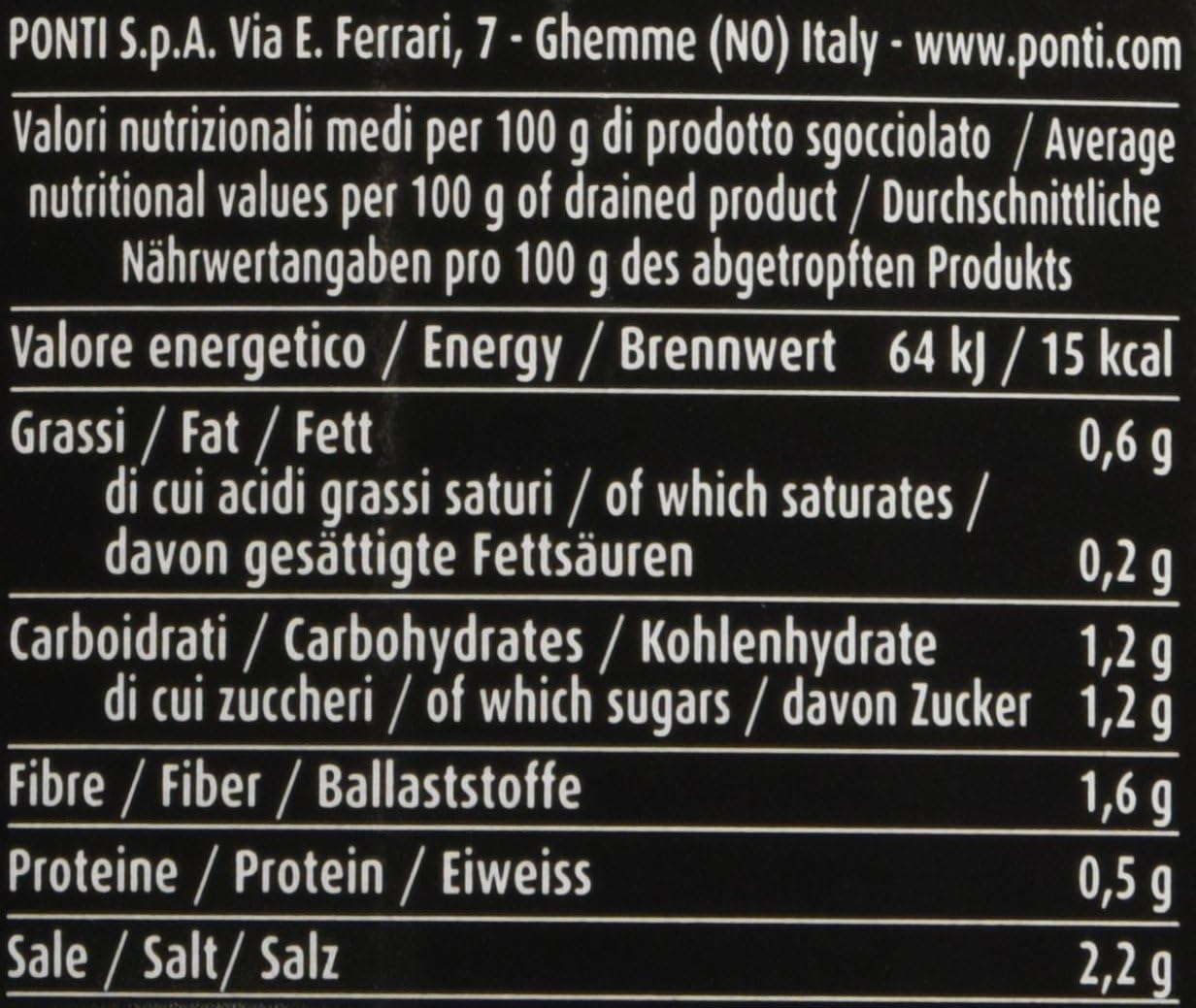 Ponti Giardiniera, T6 - 6 Vasi da 980 gr
