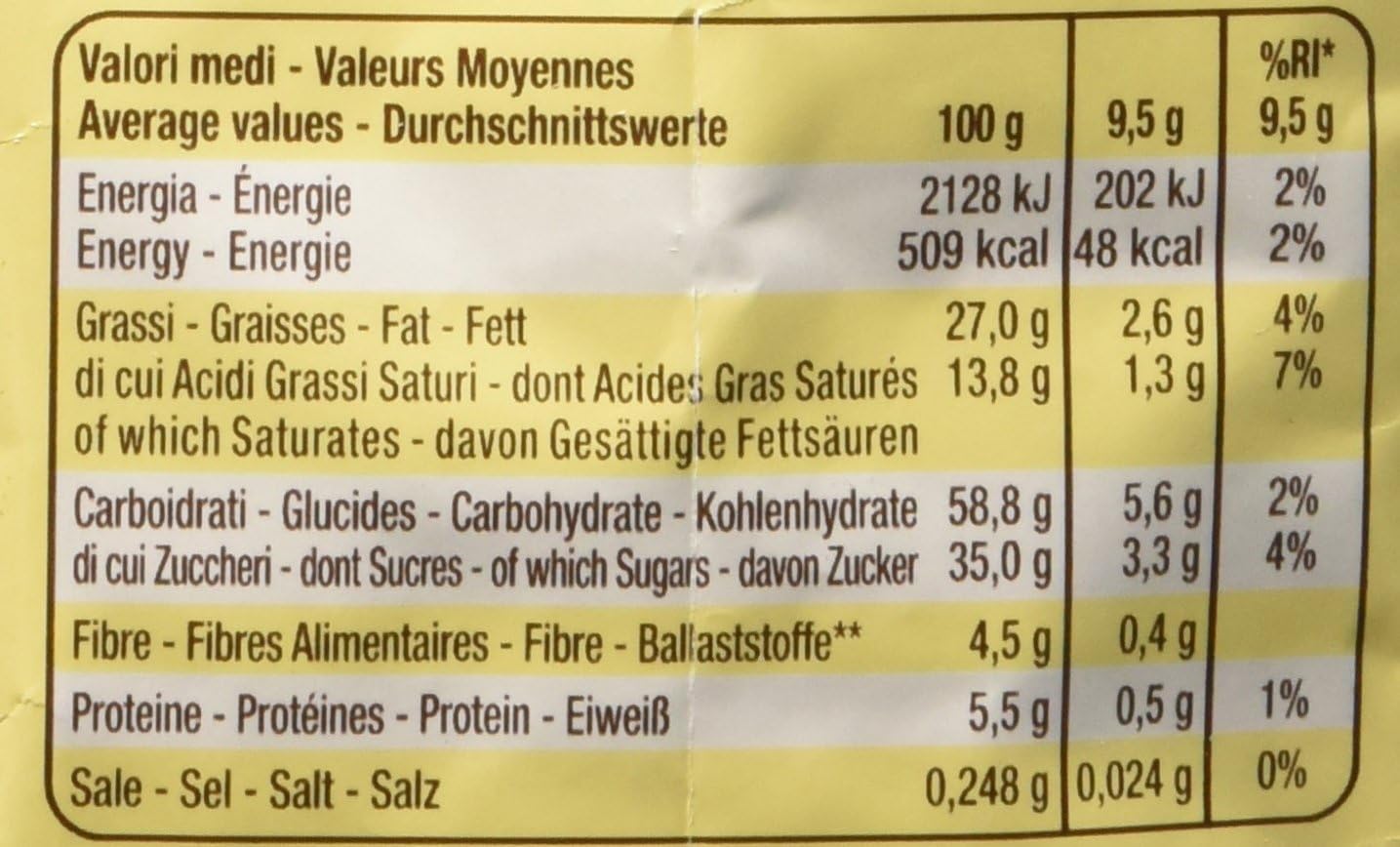 Mulino Bianco: Dolcevita "Chicche" ripieno di crema di cacao - 200 g Confezione da 4 [ Importazione Italiana]