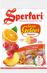 Sperlari - Caramelle Gran Gelées Assortite Duetto Frutta, Intenso Sapore di Frutta. Arancia, Pesca e Lampone, Sacchetto da 600 G