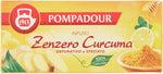 Pompadour Zenzero Curcuma, 20 x 1.8g