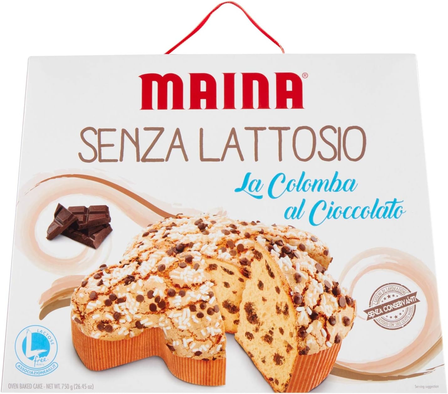 Maina Senza Lattosio la Colomba al Cioccolato 750 g