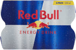 Red Bull Energy Drink, 250 ml (6 lattine)