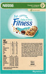 FITNESS COOKIES&CREAM Barretta di Cereali Integrali con Biscotti al Cacao e Cioccolato 4 Pezzi