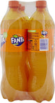 Fanta Original Gusto di Arancia – 6 Bottiglie da 1.5 L, con Succo di Arance Italiane, Senza Aggiunta di Conservanti, Bottiglia PET 100% riciclabile, Gusto Rinfrescante, Bevanda Analcolica Frizzante