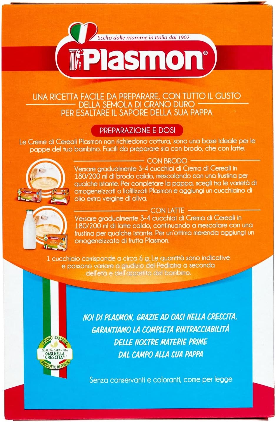Plasmon Cereali Semolino di Grano - 230 gr