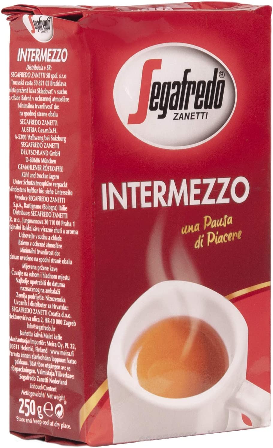 Segafredo Zanetti Intermezzo Caffe, 250 gr