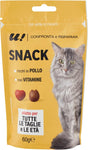 Crancy Snack Cat Plus con Pollo Fresco, 60g