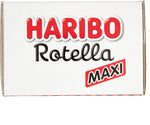 Haribo Maxi Rotella, Caramelle Gommose Incartate Singolarmente, Gusto Liquirizia, Ideali Per Feste - 200 Pezzi Da 13gr [2600gr]