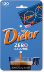 Dietor - MyDietor Dolcificante Naturale 0 kcal, Senza Glutine, Senza Aspartame - Blister da 120 Compresse