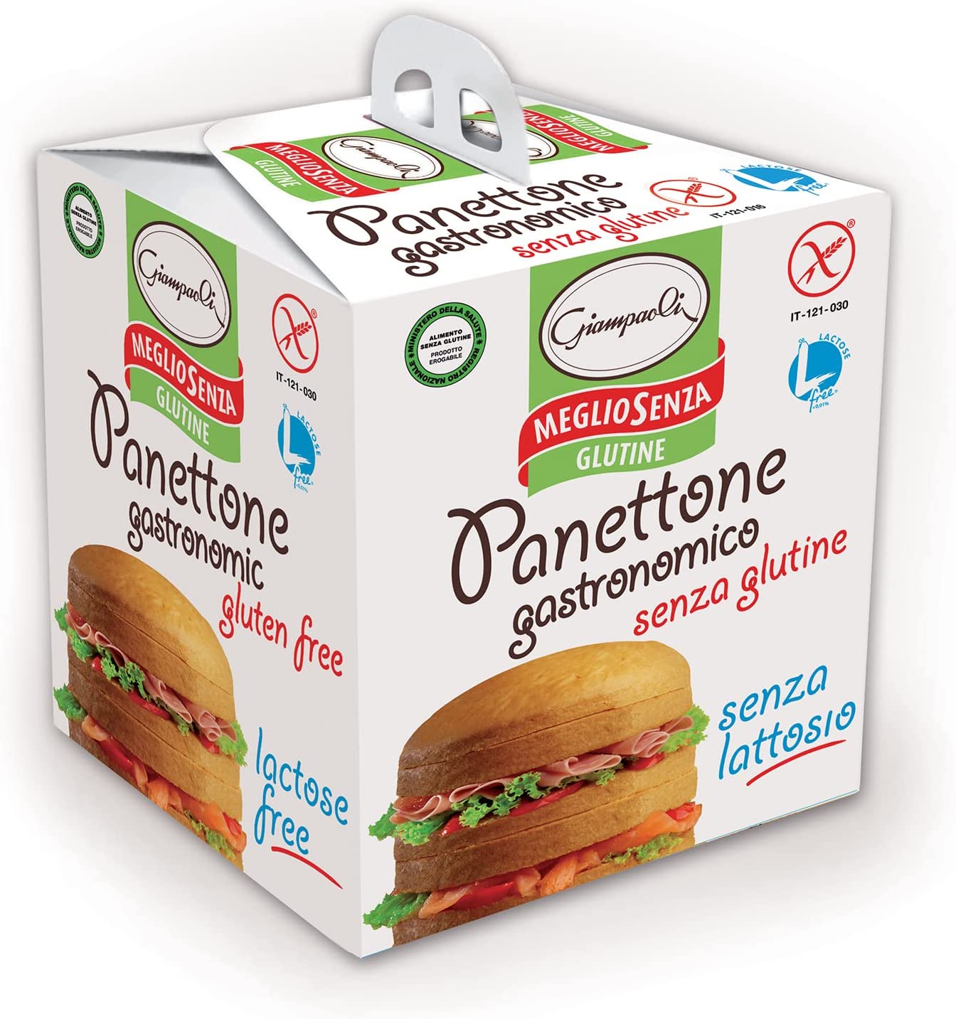 Panettone Gastronomico Giampaoli Senza Glutine Senza Lattosio 400 g