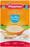 Plasmon Crema di Cereali Quattro Cereali 230g Con Ingredienti selezionati, La base ideale per la pappa