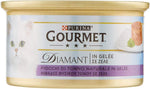 Purina Gourmet Diamant Fiocchi di Tonno in Gelee per Gatti, 85g