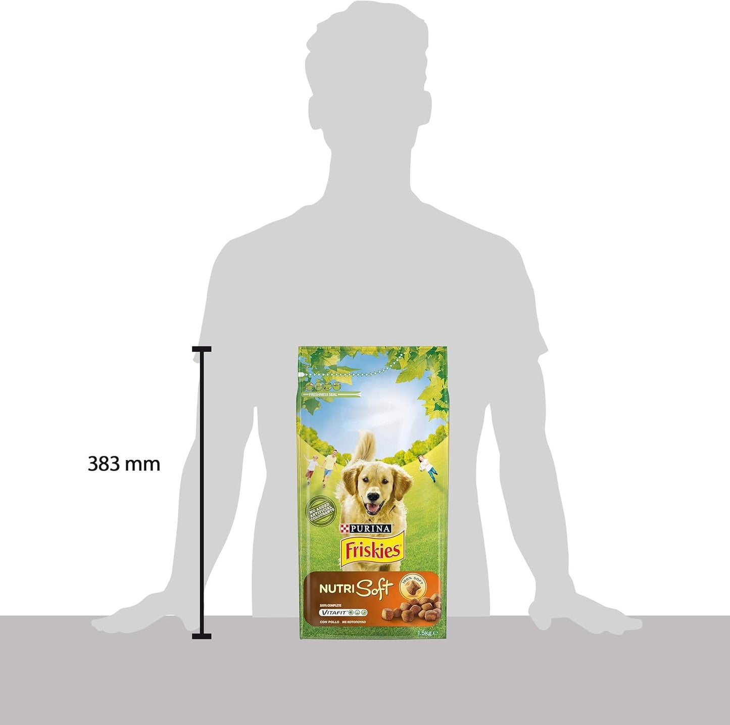 Active Friskies Nutrisoft Pollo - 1.5 kg