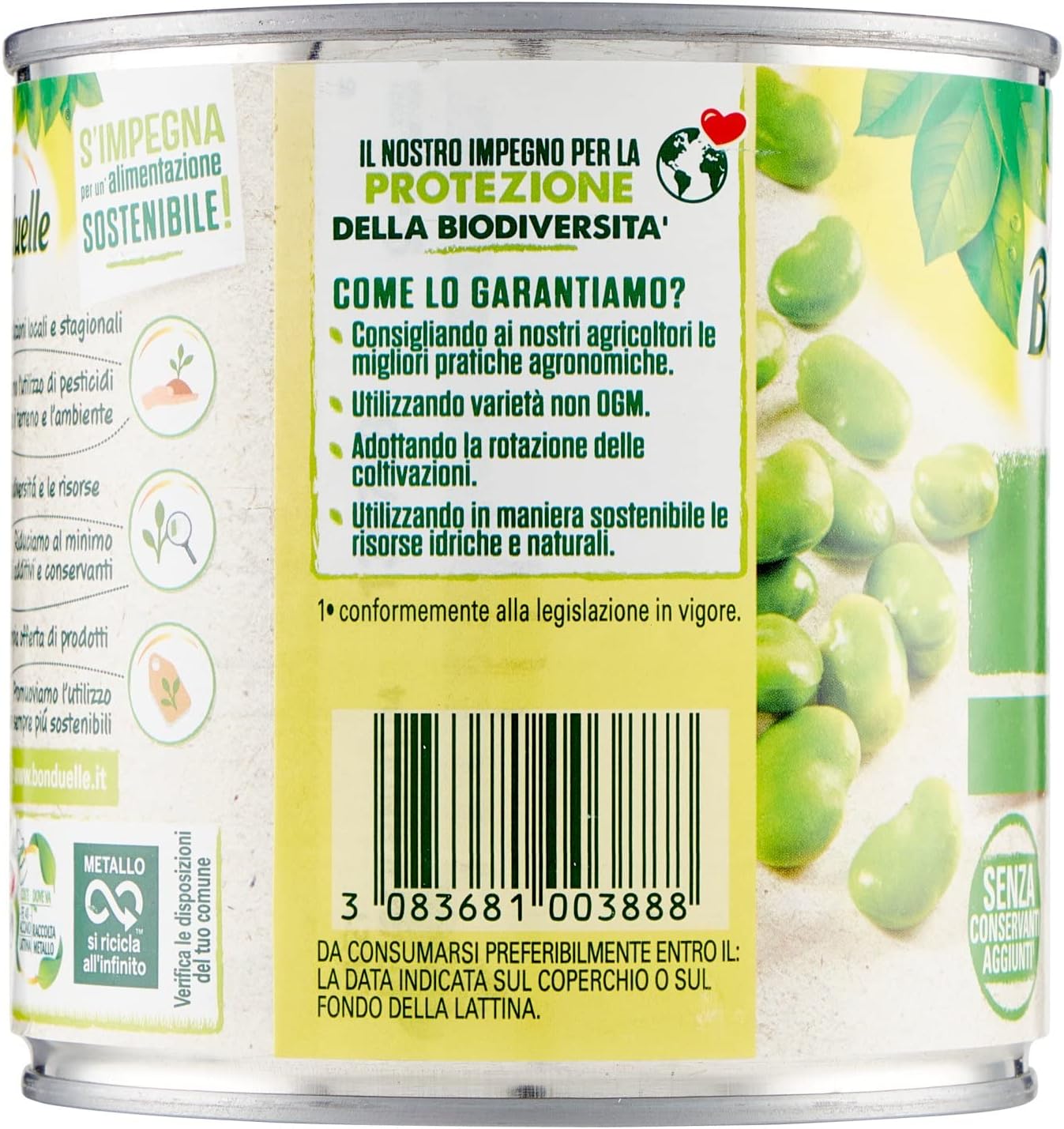 Bonduelle Fave al Vapore, 310g