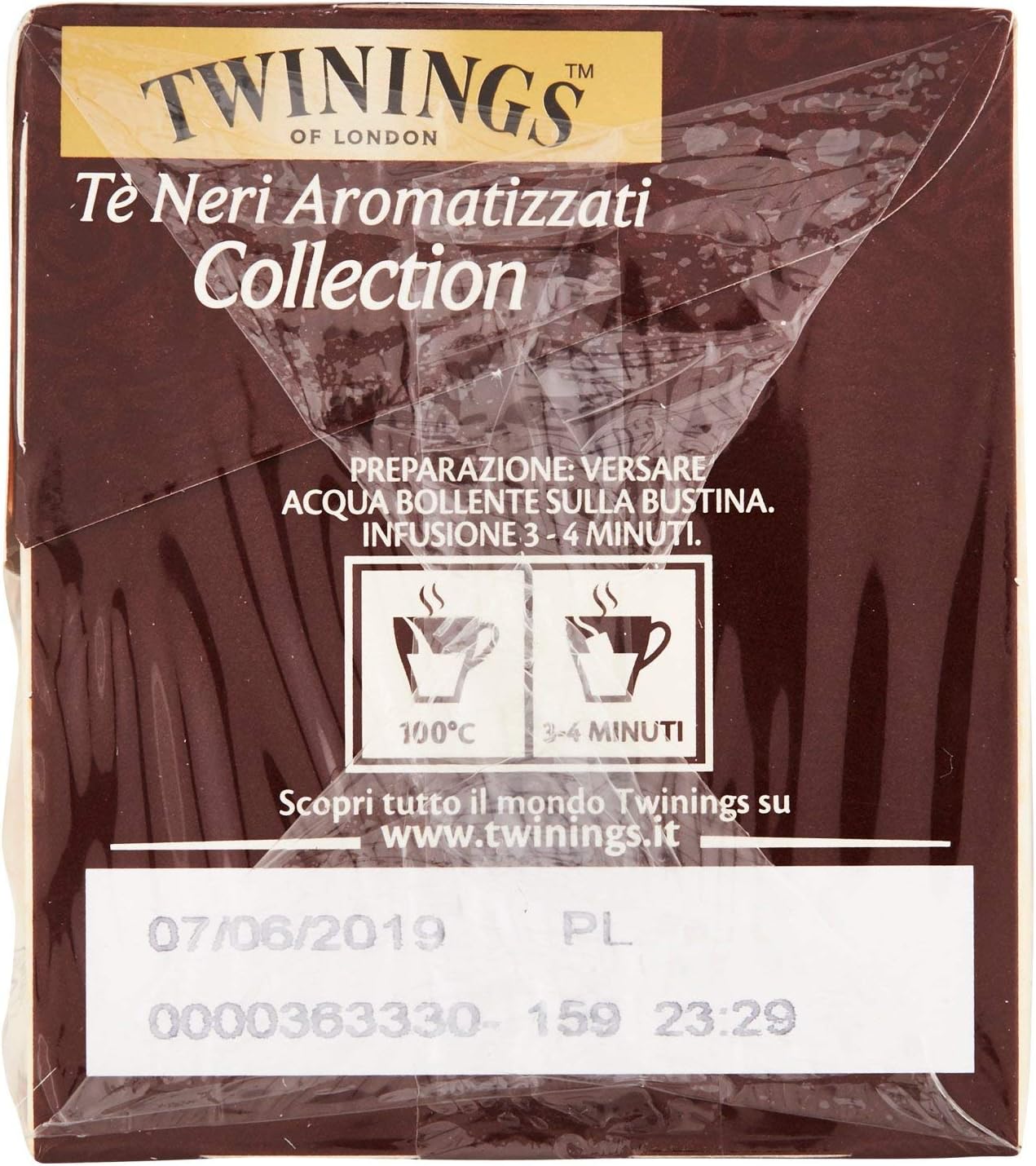 Twinings Tè Neri Aromatizzati, 5 Gusti, 20 Bustine