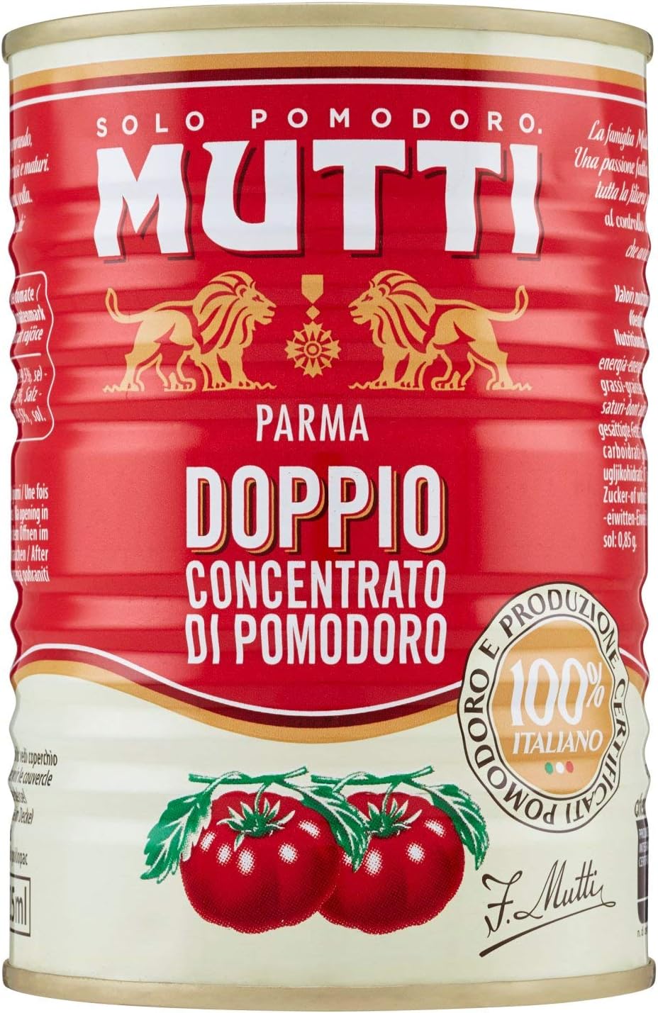 CONSERVA MUTTI SCATOLA GR.440