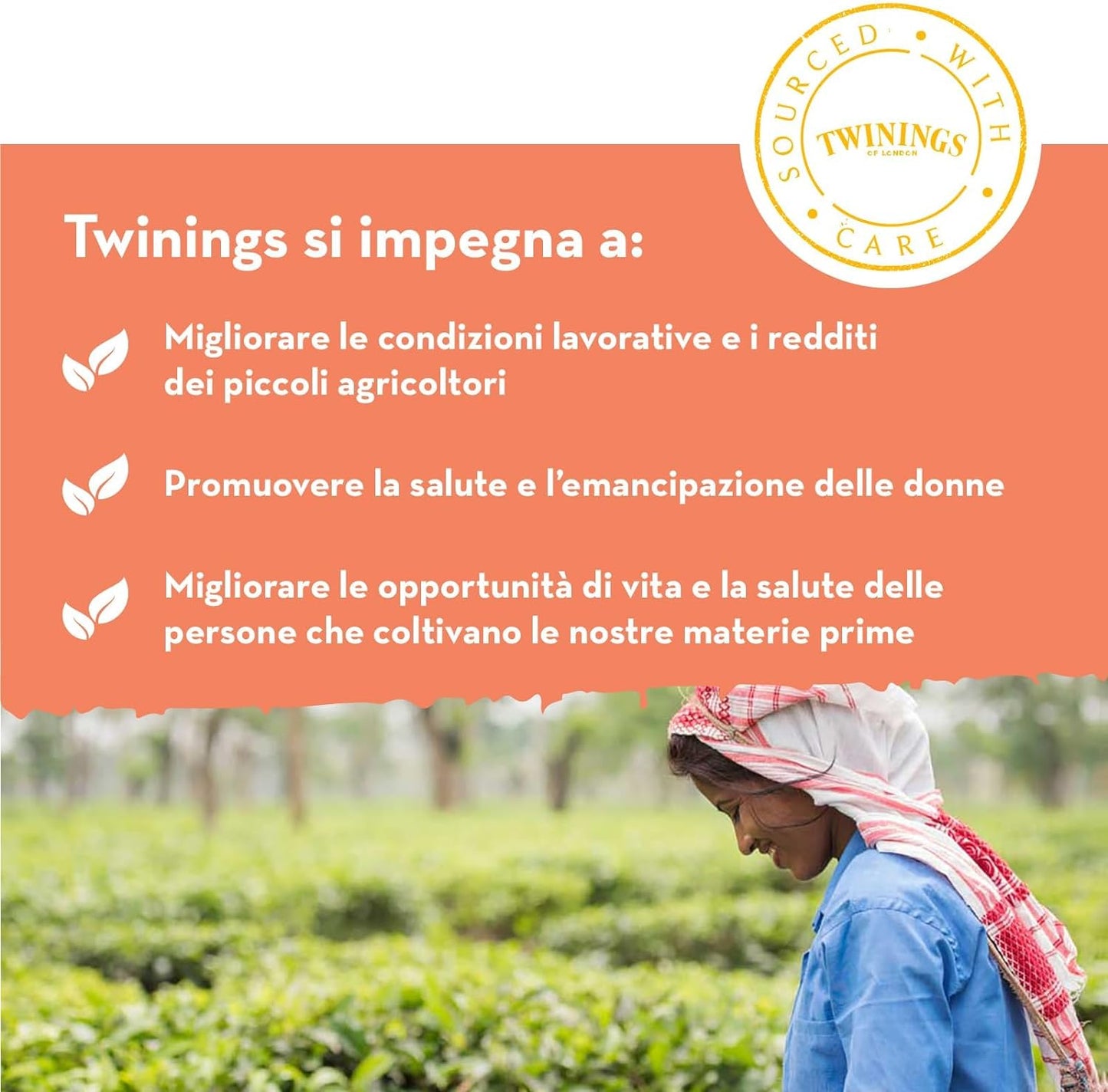 Twinings, Agrumance Tea, Tè Nero Aromatizzato agli Agrumi, Sapore Fresco e Appagante, Infusi e Tisane, 3 Confezioni da 25 Filtri