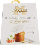 Motta offerta 2 panettoni gastronomici primavera base per antipasti 2x700 gr