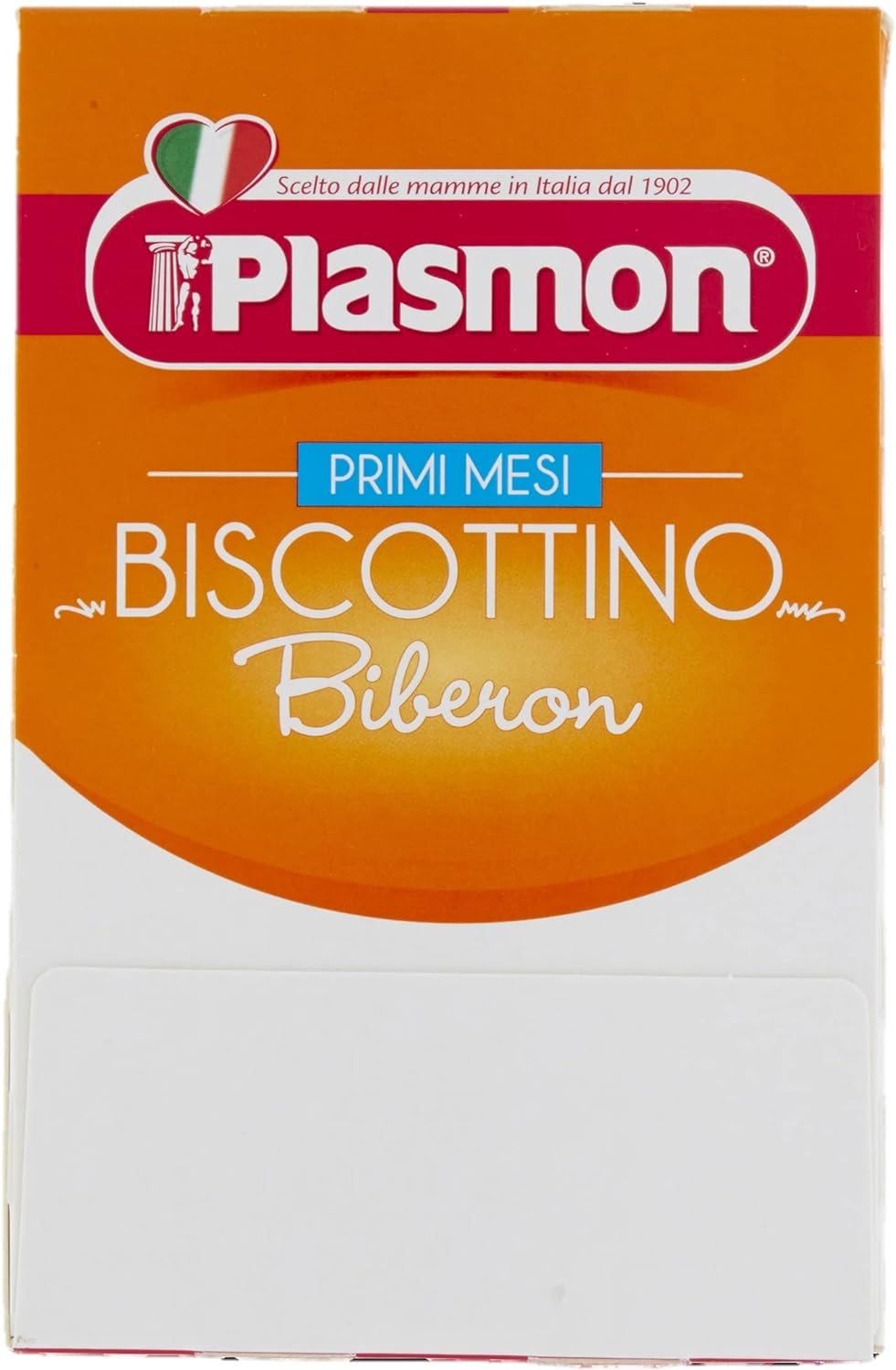 Plasmon il Biscottino Biberon 600g 8 Box senza uova, si scioglie all'istante nel biberon