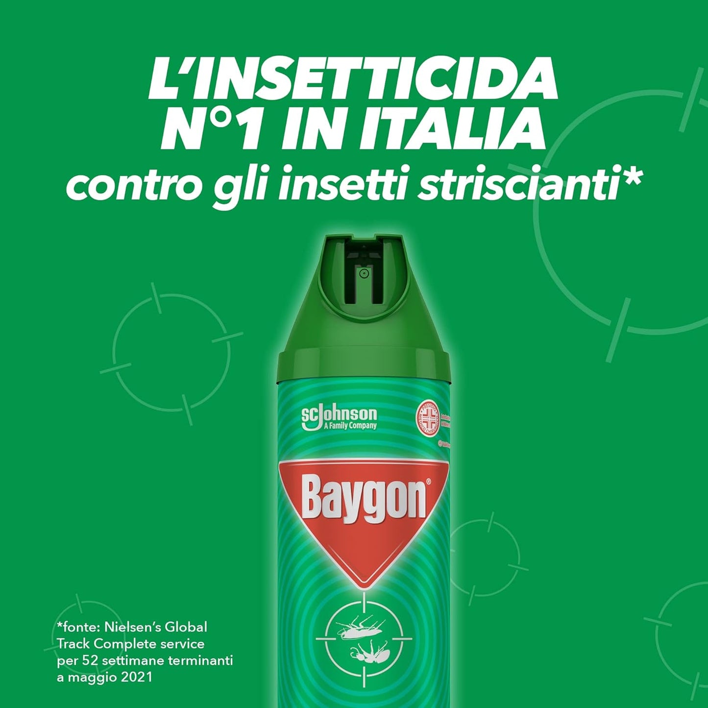 Baygon Scarafaggi e Formiche Spray Insetticida, Azione Rapida, Protezione a Lunga Durata, 1 Confezione da 400 ml